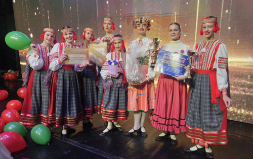 Поздравляем Детскую студию ансамбля «Хорошки» с блестящим выступлением и завоеванными призовыми местами